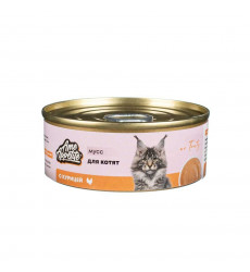 Влажный Корм AmeAppetite (АмАппетит) Для Котят Курица Мусс Консерва 100г