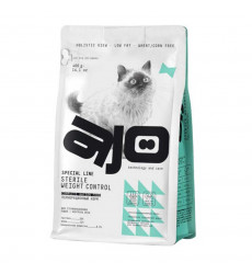 Сухой Корм Ajo (Аджо) Для Стерилизованных Кошек Контроль Веса 400г (1*24)