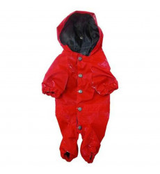 Дождевик Royal Dog (Роял Дог) Красный Перламутр, Р.S, Девочка