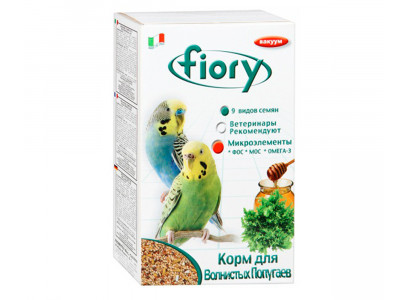 Корм Fiory (Фиори) Pappagallini Для Волнистых Попугаев 1кг 