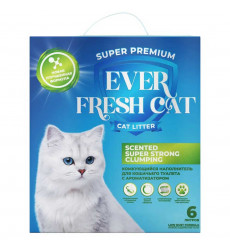 Комкующийся Наполнитель Ever Fresh (Эвер Фрэш) Cat Scented Super Strong Clumping 6л 