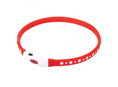 Ошейник Triol (Триол) Светодиодный Night City Звезды S, 15*400мм