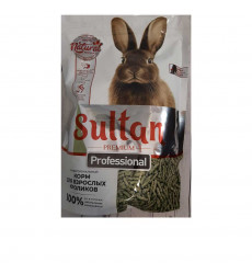 Корм Sultan (Султан) Новый Professional Для Кроликов 1кг (1*8) 5790 Дой-Пак