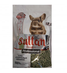 Корм Sultan (Султан) Новый Professional Для Шиншилл 1кг (1*8) 5806 Дой-Пак