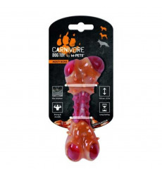 Игрушка M-Pets (М-Петс) Для Собак Карнивор Кость, Вкус Бекона, Красная 10661599 13,5*5,7*4,9см