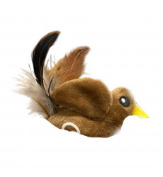 Игрушка Wogy (Воги) Для Кошек Птичка с Заводным Механизмом 2024-6362 10см