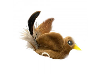 Игрушка Wogy (Воги) Для Кошек Птичка с Заводным Механизмом 2024-6362 10см