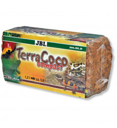 Jbl (Джэбл) Terracoco Compact - Натуральный Субстрат Из Кокосовых Чипсов для Террариума, Брикет 450 Г 