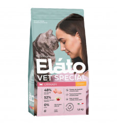 Лечебный Сухой Корм Elato (Илато) Holistic Vet Special Urinary Для Кошек Курица 1,5кг 
