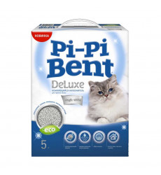 Наполнитель Pi-Pi Bent (Пи-Пи Бент) Deluxe Magic White 5л Коробка