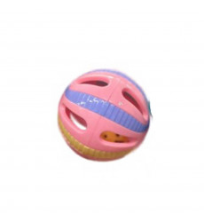 Игрушка Wogy (Воги) Для Кошек Шарик Двойной с Колокольчиком 8см  2024-1004