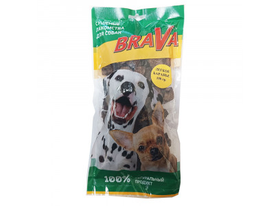 Лакомство Для Собак Brava (Брава) Легкое Баранье Для Дрессуры 100г Новинка 