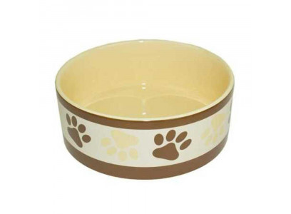 Миска Dogman (Догмэн) Керамическая «Лапки» №2 0,79л