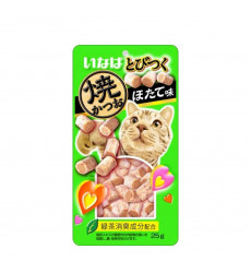 Лакомство Inaba (Инаба) Tobitsutu Yakimiksu Для Кошек Морской Гребешок 25г