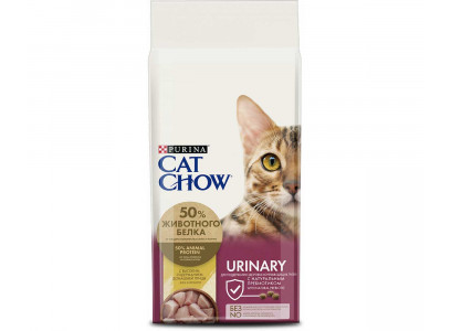 Сухой Корм Cat Chow (Кэт Чау) Для Кошек Для Профилактики МКБ Птица Special Care Urinary Tract Health Poultry 15кг (1*1)  