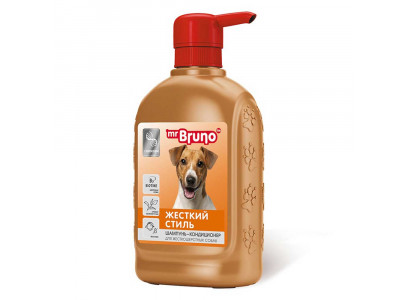 Шампунь Для Собак Mr.Bruno (Мр.Бруно) Жесткий Стиль 350мл 