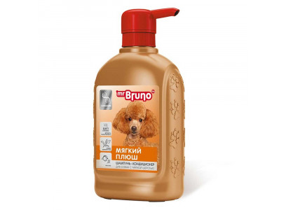 Шампунь Для Собак Mr.Bruno (Мр.Бруно) Мягкий Плюш 350мл 