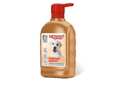 Шампунь Для Щенков Mr.Bruno (Мр.Бруно) Нежный Бархат 350мл 