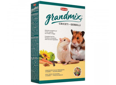Корм Для Хомяков и Песчанок Padovan (Падован) Основной GrandMix Criceti Gerbilli 1кг 