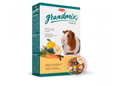 Корм Для Морских Свинок, Шиншилл и Дегу Padovan (Падован) Основной Cavie Grandmix 850г 