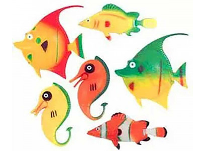 Аквадекор Для Аквариума Triton (Тритон) Рыбка Пластиковая 26шт 