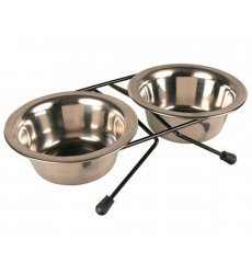 Подставка с Мисками Для Собак и Кошек Trixie (Трикси) 2*0,45л 24831к 