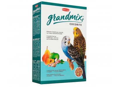 Корм Padovan (Падован) Для Волнистых Попугаев GrandMix Cocorite 1кг 