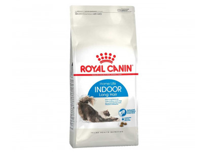 Сухой Корм Royal Canin (Роял Канин) Для Домашних Длинношерстных Кошек Feline Health Nutrition Indoor Long Hair 35 400г 