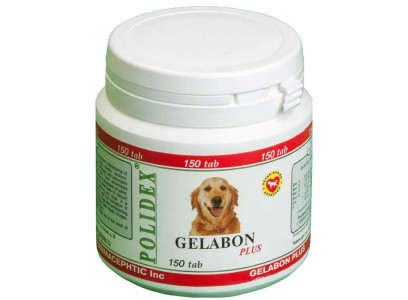 Витамины Для Щенков и Собак Polidex (Полидэкс) Gelabon Plus Гелабон Плюс 150шт 
 