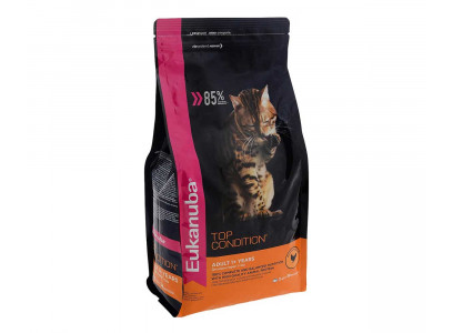 Сухой Корм Eukanuba (Эукануба) Для Кошек Курица Adult Top Condition 2кг 