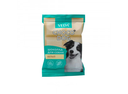 Лакомство Для Собак Веда Choco Dog Шоколад Белый 15г  