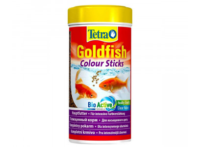Корм Для Рыб Tetra (Тетра) Goldfish Colour Sticks Палочки Для Золотых Рыб Для Окраса 250мл 199071  