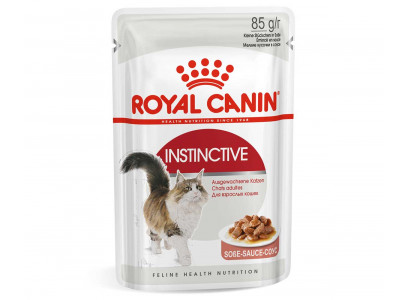Влажный Корм Royal Canin (Роял Канин) Для Кошек Аппетитные Кусочки в Соусе Health Nutrition Instinctive Gravy 85г 