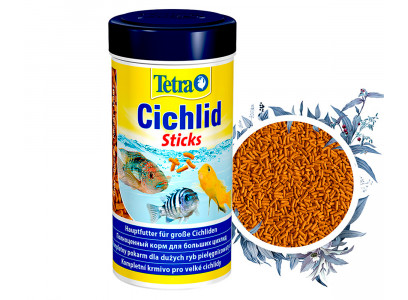 Корм Для Рыб Tetra (Тетра) Cichlid Sticks Палочки Для Цихлид 500мл 767409 