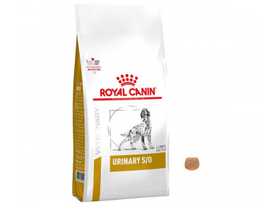 Лечебный Сухой Корм Royal Canin (Роял Канин) Veterinary Diet Canine Urinary S/O LP18 Для Собак При Лечении и Профилактике Мочекаменной Болезни (МКБ) 2кг 