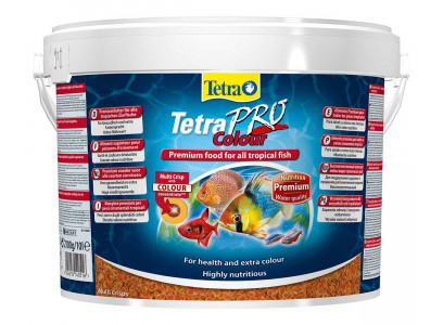 Корм Для Рыб Tetra (Тетра) Pro Colour Чипсы Для Окраса 10л 140516 