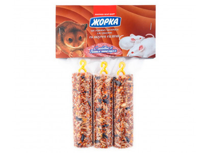 Батончики Медовые Для Грызунов Жорка Салями 3шт 