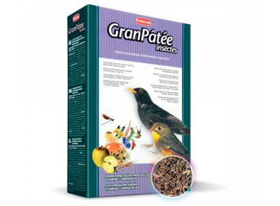 Корм Для Насекомоядных Птиц Padovan (Падован) GranPatee Insectes с Высушенными Насекомыми 1кг