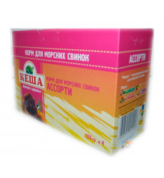 Корм Для Морских Свинок КЕША Ассорти 125г*4