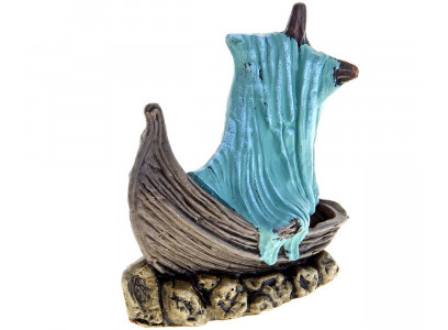 Грот Для Аквариума Корабль с Парусом К-43