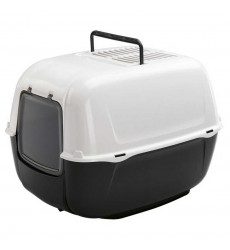 Туалет Для Кошек Закрытый Ferplast (Ферпласт) Prima с Угольным Фильтром 52,5*39,5*38см