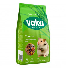 Корм Для Хомячков Вака High Quality (Хай Кволити) 500г