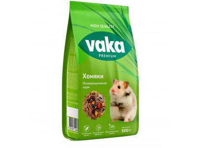 Корм Для Хомячков Вака High Quality (Хай Кволити) 500г 