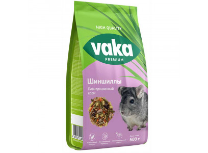 Корм Для Шиншилл Вака High Quality (Хай Кволити) 500г 