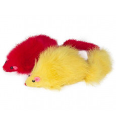 Игрушка Для Кошек Triol (Триол) Мышь 4 Цветная 10см М004nc (1*2)