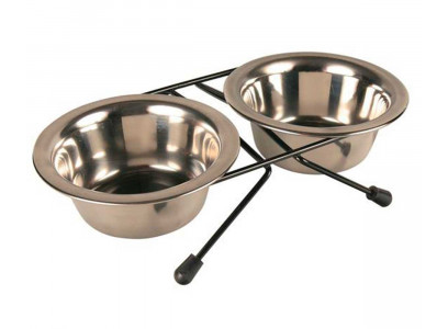 Подставка с Мисками Для Собак Trixie (Трикси) 2*0,75л 24832к  