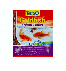 Корм Для Рыб Tetra (Тетра) Goldfish Colour Хлопья Для Золотых Рыб Для Окраса 12г 183704