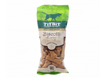 Лакомство Для Собак TiTBit (Титбит) Печенье Бискотти с Печенью Говяжьей 350г 3692 