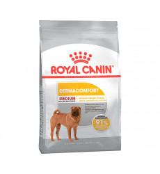 Сухой Корм Royal Canin (Роял Канин) Для Собак Средних Пород с Чувствительной Кожей MEDIUM Dermacomfort 3кг