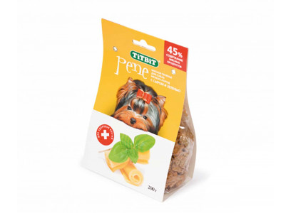 Лакомство Для Собак TiTBit (Титбит) Печенье Pene с Сыром и Зеленью 200г 7119 